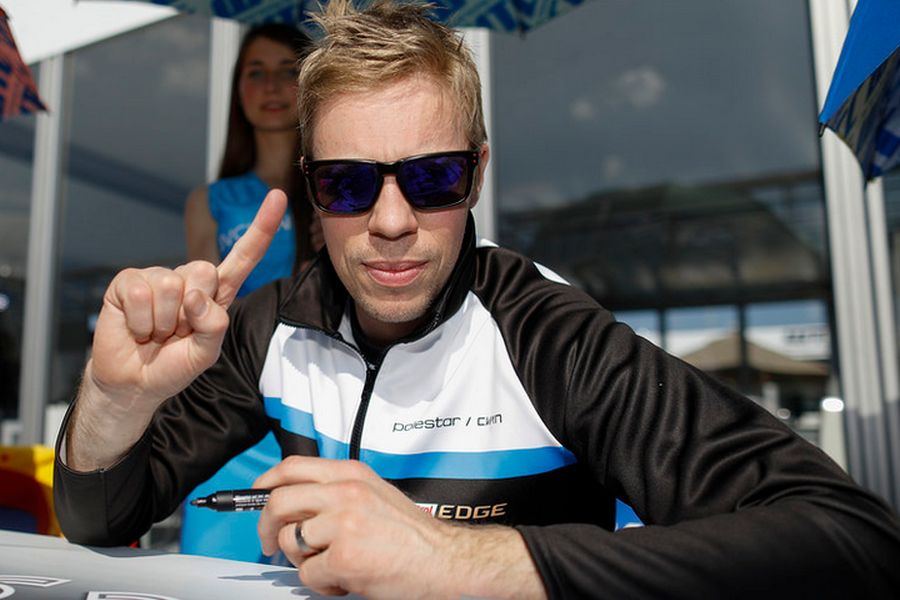 Thed Bjork - pole position and victory at Monza