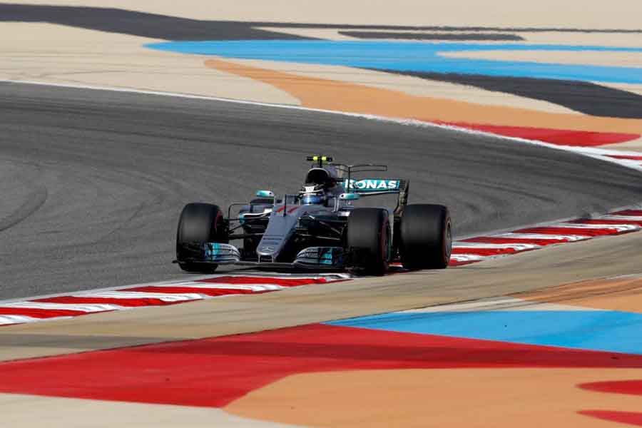 Valtteri Bottas Mercedes bahrain