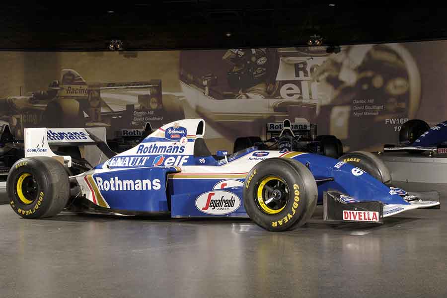 Williams FW16B Renault sideview