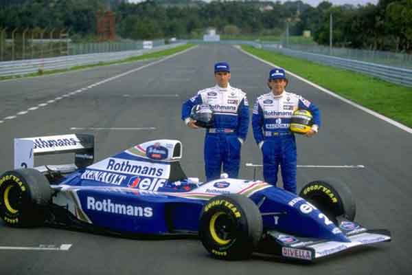 Williams FW16 Hill Ayrton Senna formula