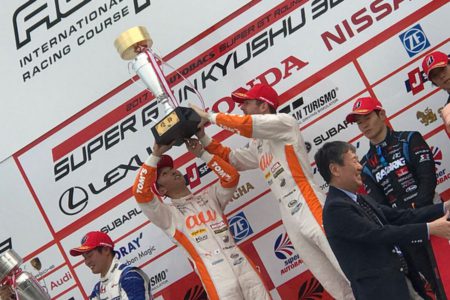 2017 Super GT Autopolis GT500 podium