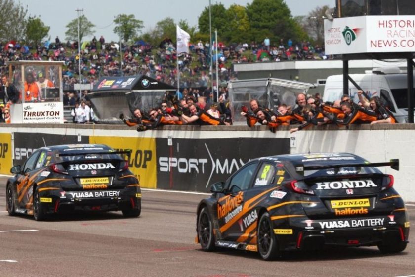 BTCC, Thruxton, race 1