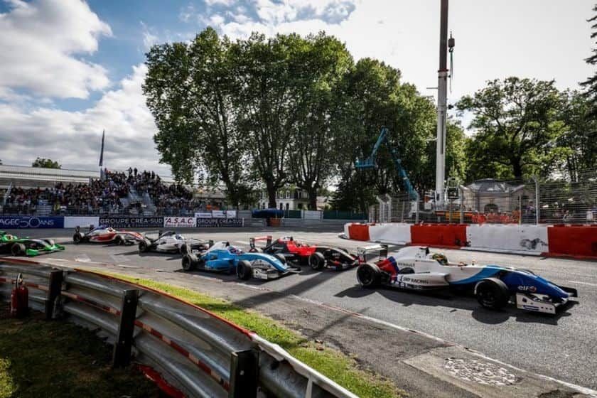 Formula Renault 2.0 Eurocup at Pau street circuit