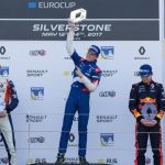 Formula Renault Silverstone, race 2 podium