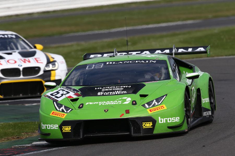 #63 Lamborghini Huracan GT3, GTR Grasser Racing Team