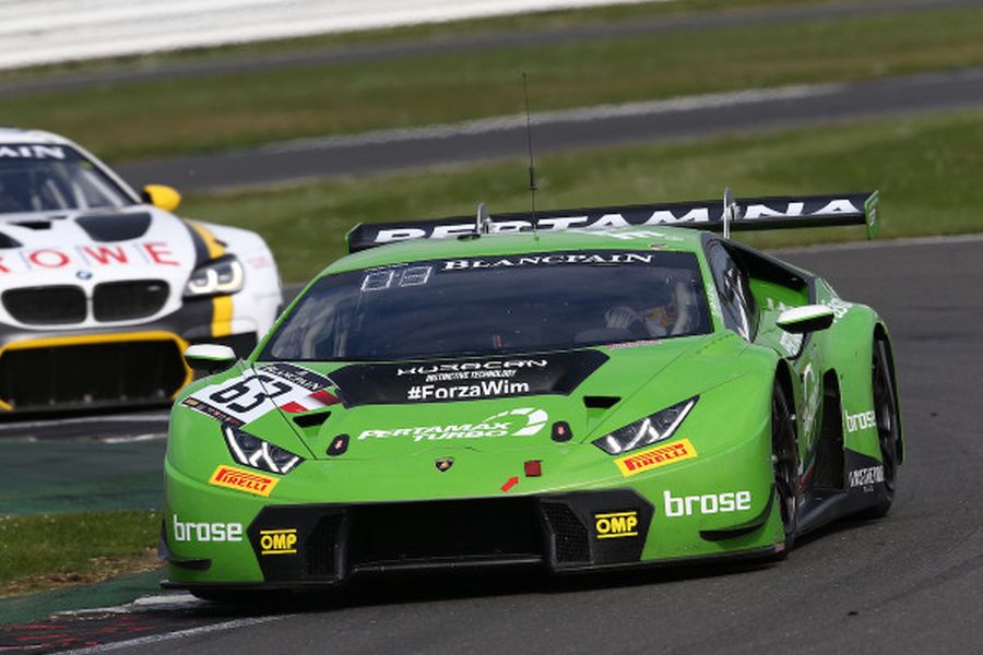 #63 Lamborghini Huracan GT3, GTR Grasser Racing Team