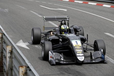 Joel Eriksson wins race 1 of Pau Grand Prix