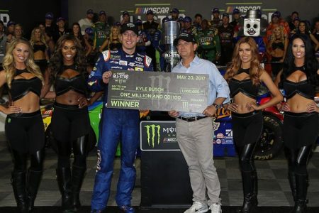 Kyle Busch wins Monster Energy NASCAR All-Star race