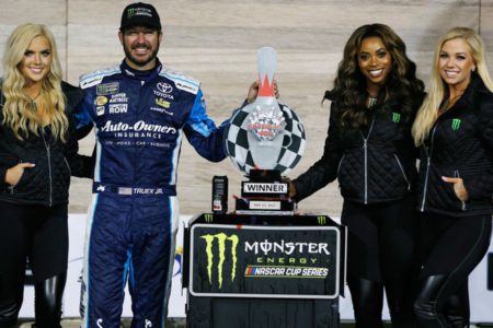 Martin Truex Jr at Kansas Speedway