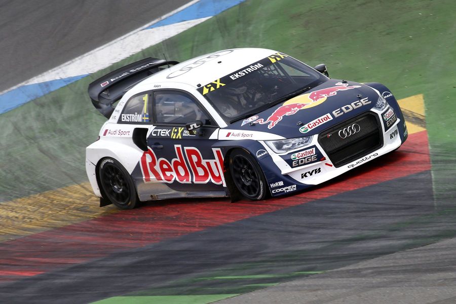 Mattias Ekstrom at Hockenheimring