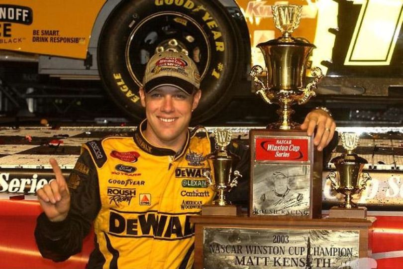 Roush Racing's Matt Kenseth, the 2003 Winston Cup Series champion