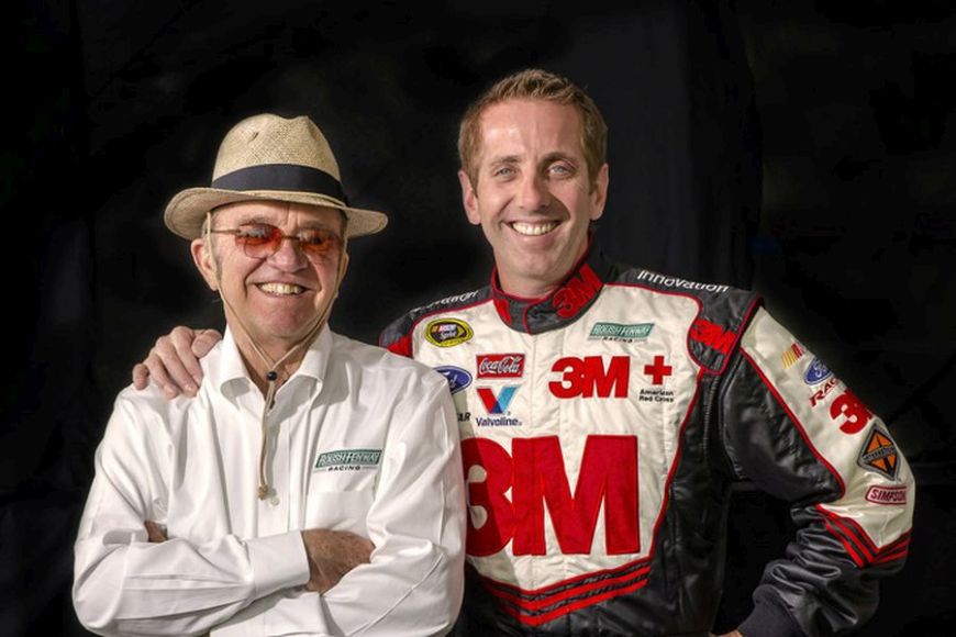 Jack Roush and Greg Biffle