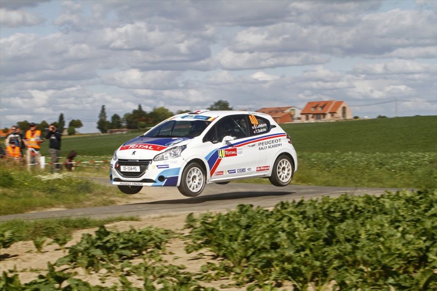 Stephane Lefebvre was the 2014 ERC Junior champion