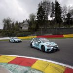 Leopard Racing's Jean-Karl Vernay and Rob Huff at Spa