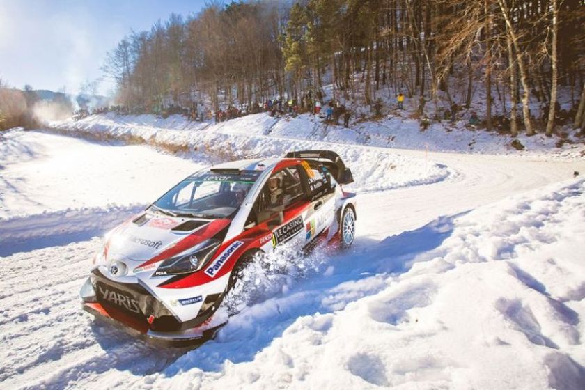 Toyota Yaris WRC, 2017, Rallye Monte-Carlo