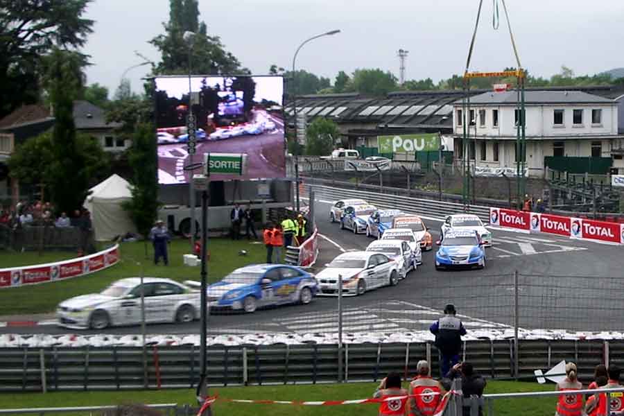 WTCC Pau Grand Prix 2017 circuit