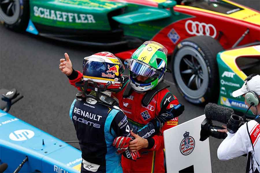 Sebastien Buemi and Lucas di Grassi