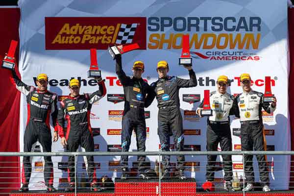 2017 IMSA WeatherTech Podium Texas