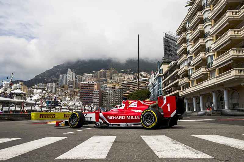 Charles Leclerc Monaco 2017