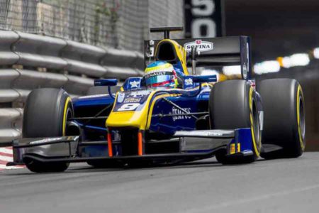 Oliver Rowland DAMS Monaco 2017