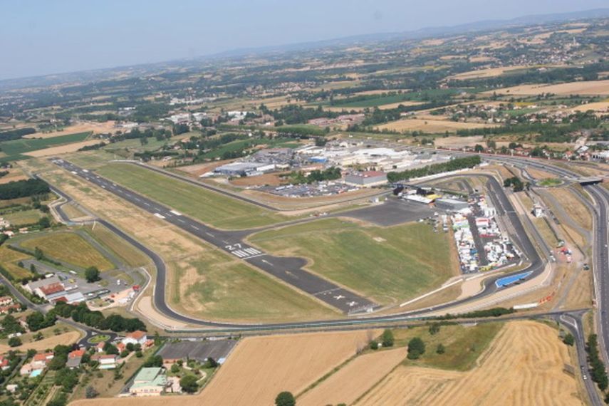 Circuit d'Albi aerial view