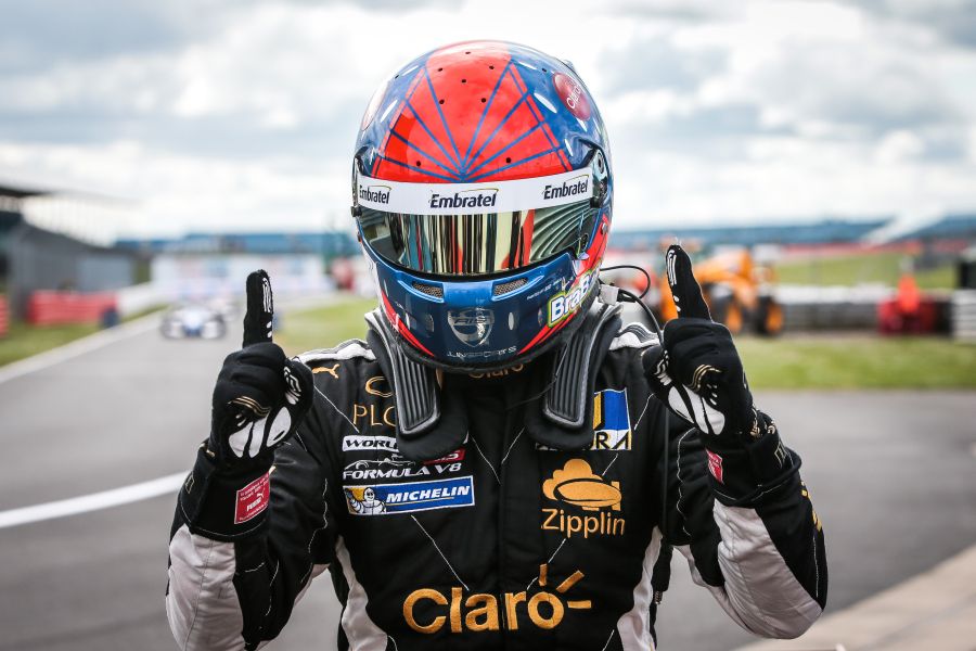 Lotus/Charouz Racing System, Pietro Fittipaldi, Silverstone, 2017 Formula V8