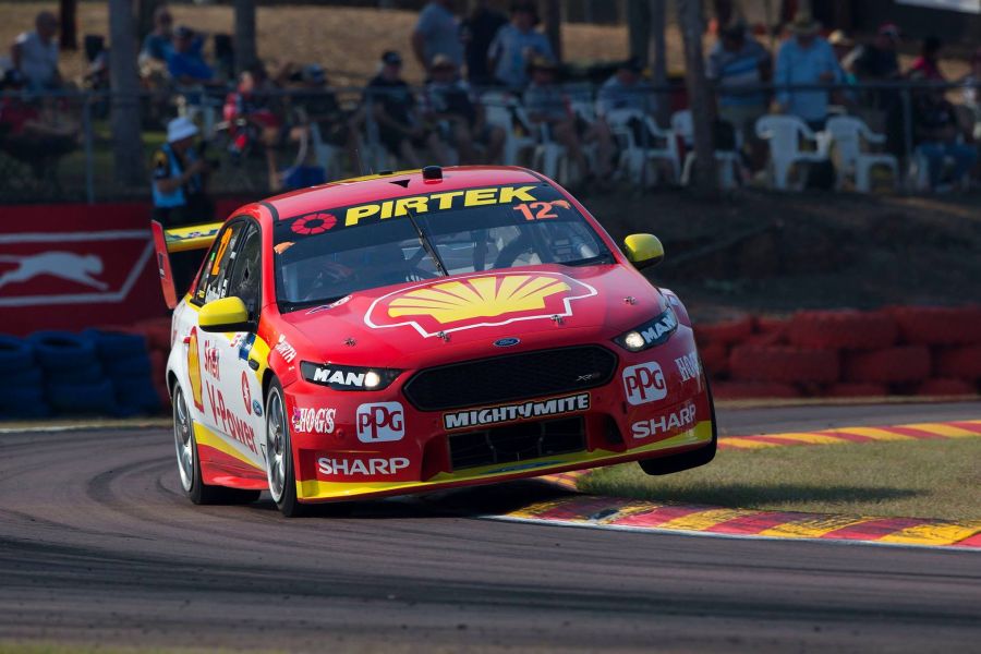 Fabian Coulthard at Hidden Valley Raceway