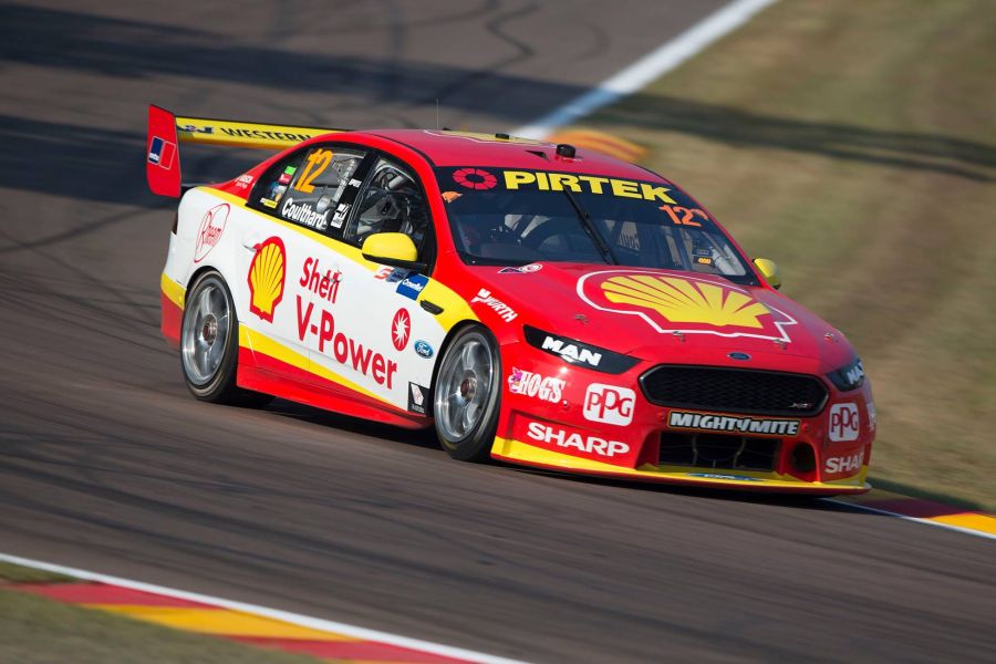 Third win of the season for Fabian Coulthard