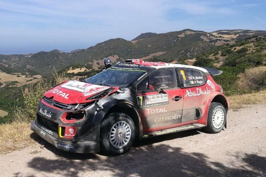Kris Meeke, Rally Italia Sardegna