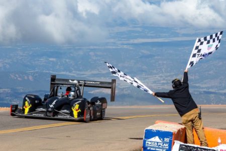 Romain Dumas wins at 2017 Pikes Peak International Hill Climb