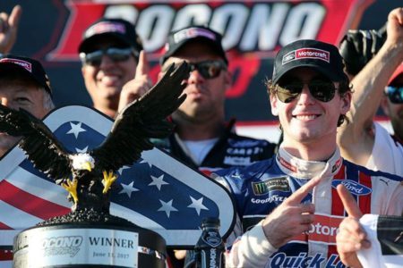 Ryan Blaney, Pocono 400 winner
