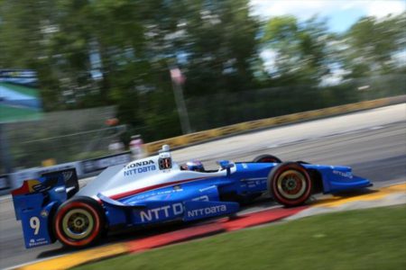 Scott Dixon at Road Atlanta, Kohler Grand Prix