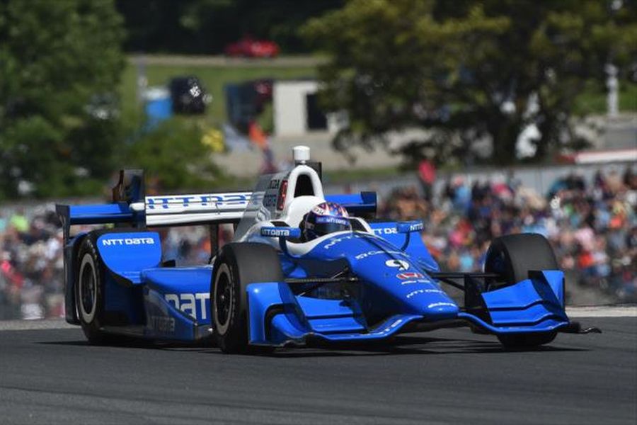 Scott Dixon wins at Road America for the first time in a career