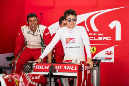 Charles Leclerc Azerbaijan 2017
