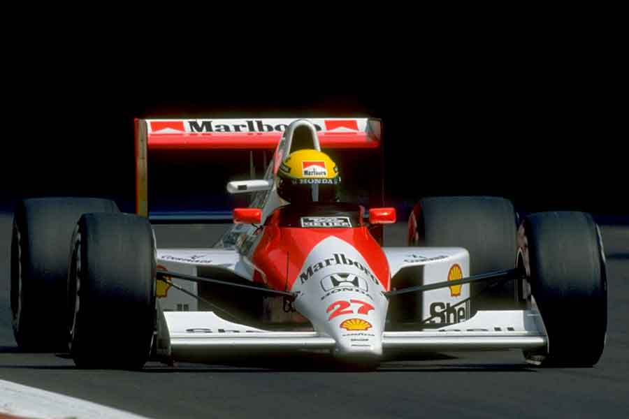 Ayrton Senna, McLaren MP4/5b Honda