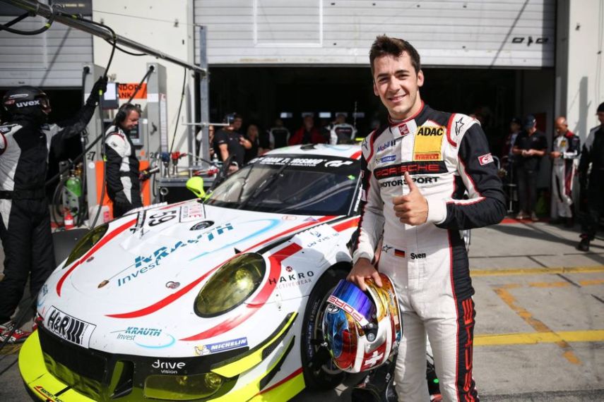 Sven Muller, #59 Manthey Racing Porsche 911 GT3 R, VLN round 3