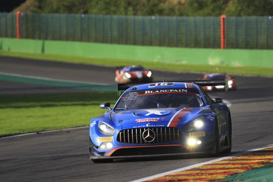 2017 Spa 24 Hours, Black Falcon Mercedes