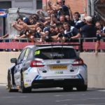 Ashley Sutton wins the race at Snetterton