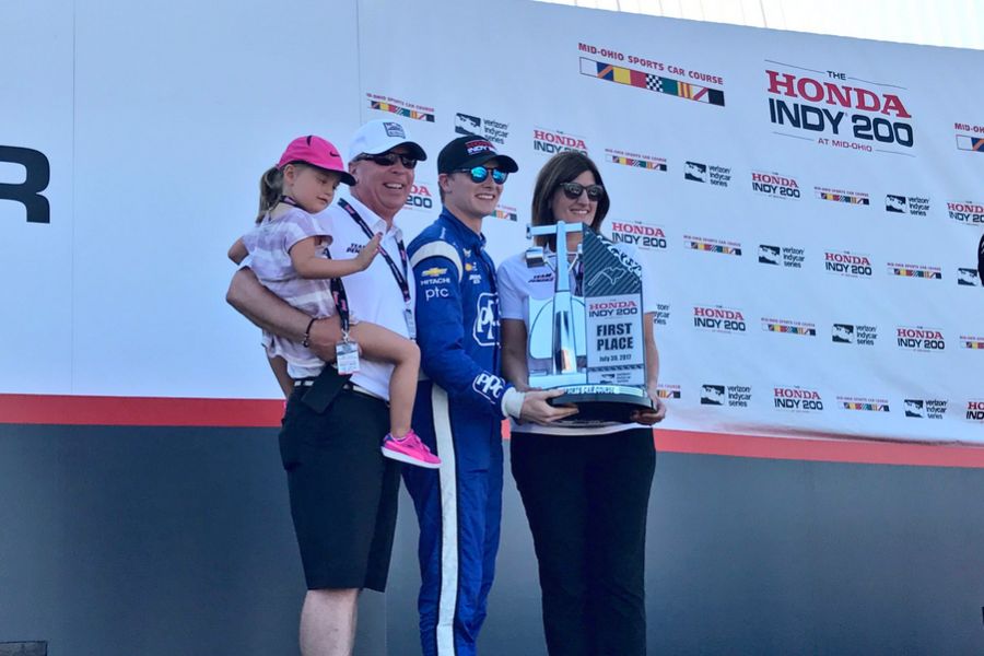 Josef Newgarden wins at Mid-Ohio