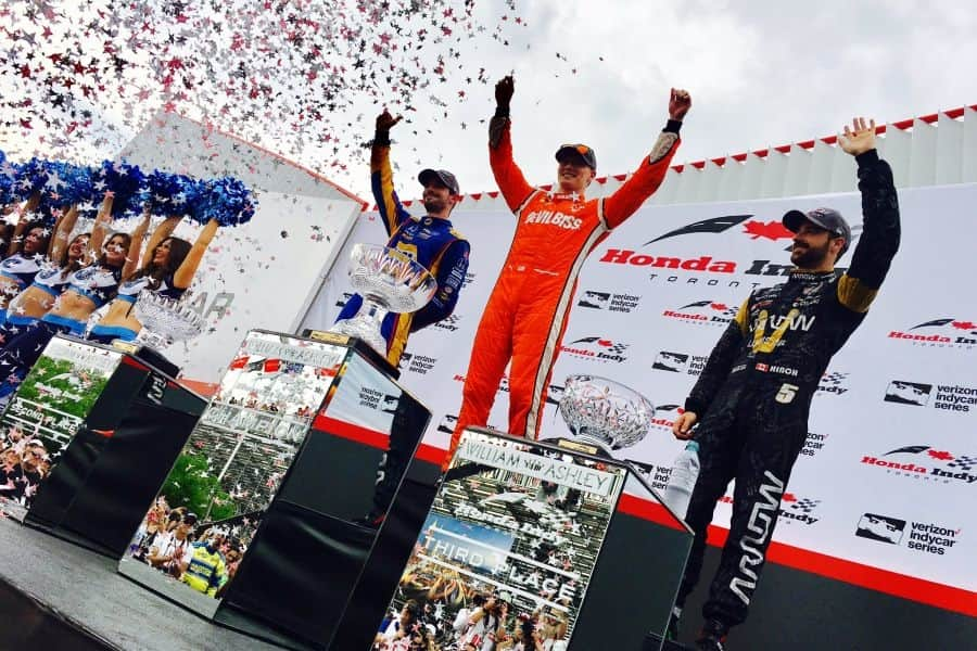 2017 Honda Indy Toronto podium