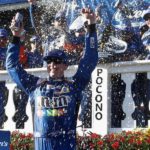 Kyle Busch wins at Pocono Raceway