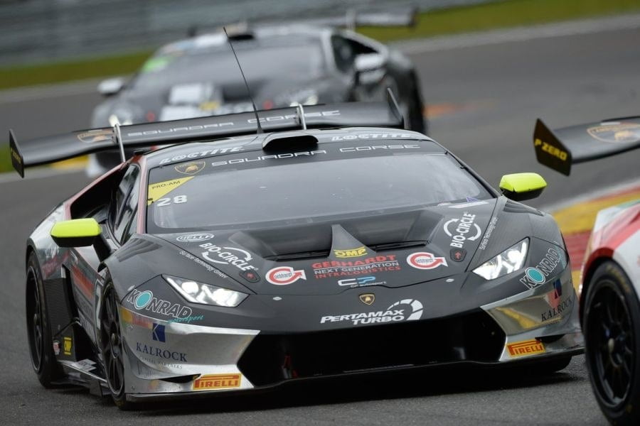 Lamborghini Super Trofeo Spa, Hendrik Still, Paul Scheuschner, race 2 winners