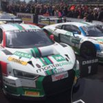 Land Motorsport's Audis at Zandvoort, ADAC GT Masters