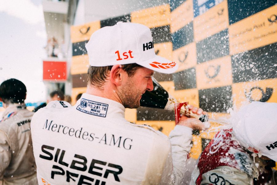 Maro Engel wins DTM race 2 at Moscow Raceway