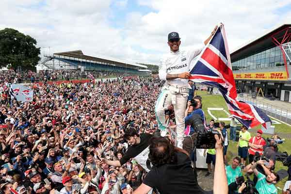 Lewis British Grand Prix silverstone formula 2017 jul 2018