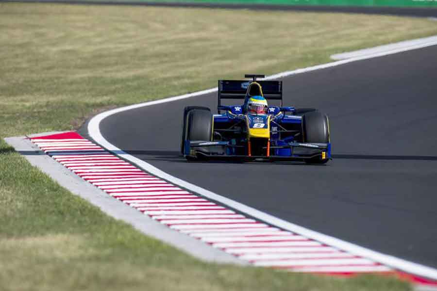 Oliver Rowland 2017 Hungaroring