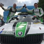 Jan Kopecky, Pavel Dresler, 2017 Barum Czech Rally Zlin winners