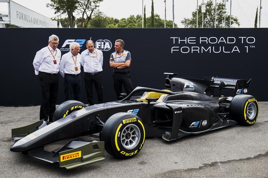 2018 Formula 2 car introduction at Monza