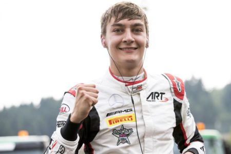 George Russell, GP3 Series, Spa