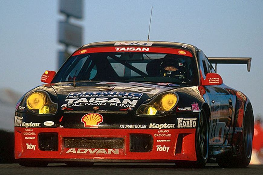 Hideo Fukuyama's Le Mans-winning Porsche, 2000